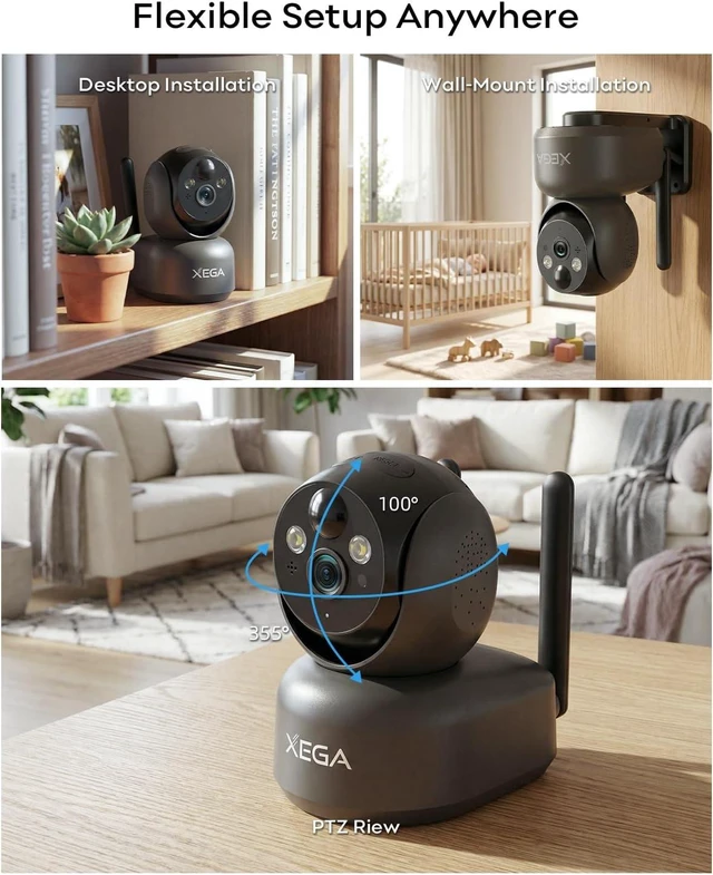 Alt view image 4 of 7 - 2K Portable Battery-Powered 4G Cellular Wireless Security Camera