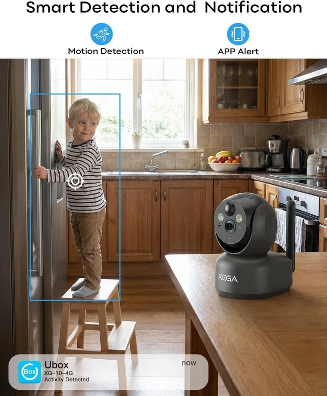 Alt view image 5 of 7 - 2K Portable Battery-Powered 4G Cellular Wireless Security Camera