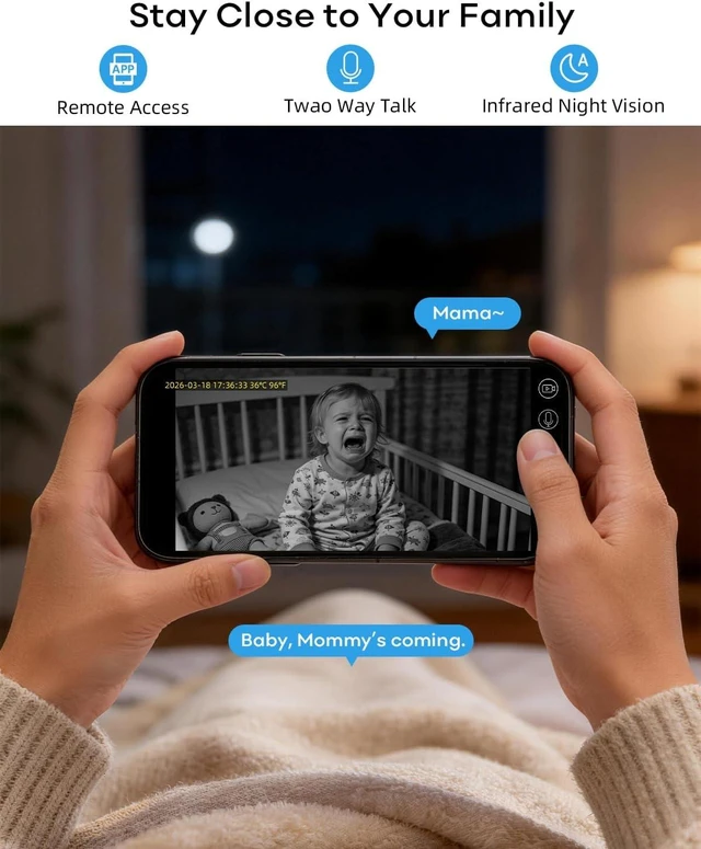 Alt view image 6 of 7 - 2K Portable Battery-Powered 4G Cellular Wireless Security Camera