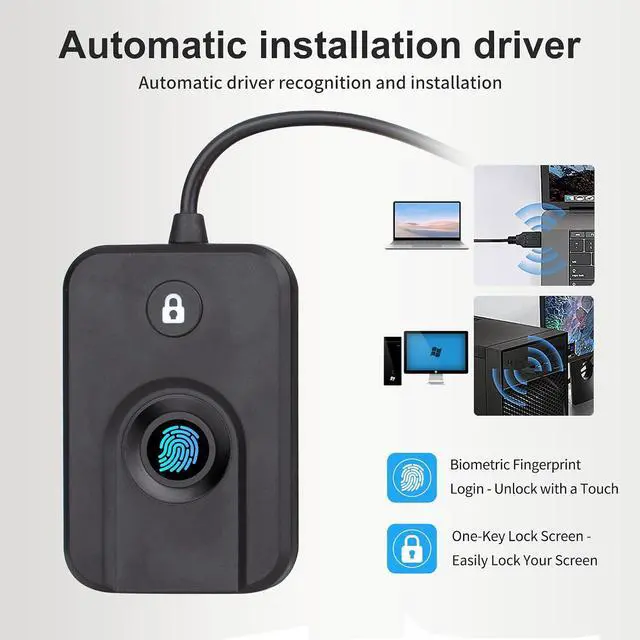 Alt view image 4 of 7 - USB Fingerprint Reader