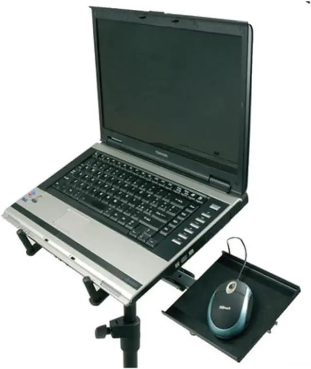 Alt view image 3 of 3 - LPH-003 Tripod Laptop Stand