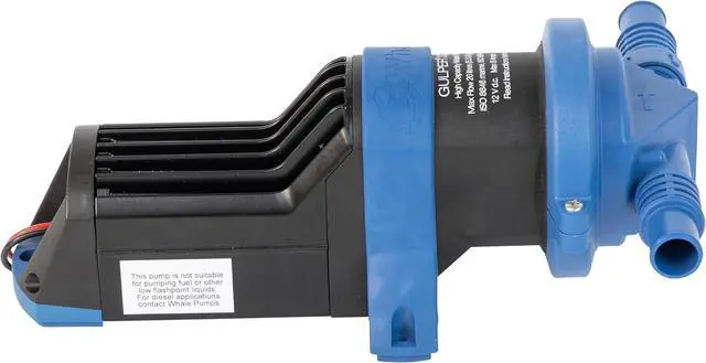 Alt view image 3 of 6 - Gulper 320 High Capacity Graywater Waste Pump, 5 GPM, Handles Waste From Multiple Drains - No Filters, Non Clog
