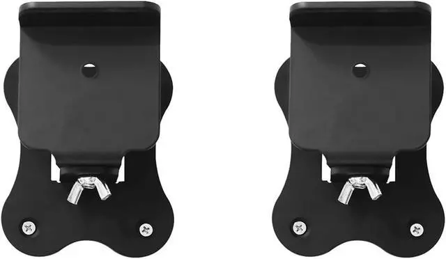 Alt view image 7 of 7 - 1 Pair Metal Wall Mount Brackets for Samsung HW-Q990C/Q990B/Q990D/Q990F/Q990H/Q930 Surround Rear Speakers, Home Theater Surround Sound System Wallmount Accessories