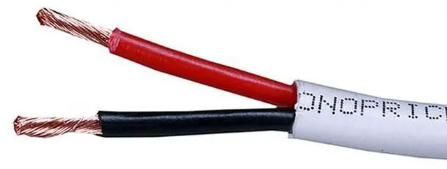 Alt view image 4 of 7 - 14 Gauge AWG CL2 Rated 2 Conductor Speaker Wire / Cable - 1000 Feet - White | Fire Safety In Wall Rated, Jacketed In PVC Material 99.9 Percent Oxygen-Free Pure Bare Copper - Access Series