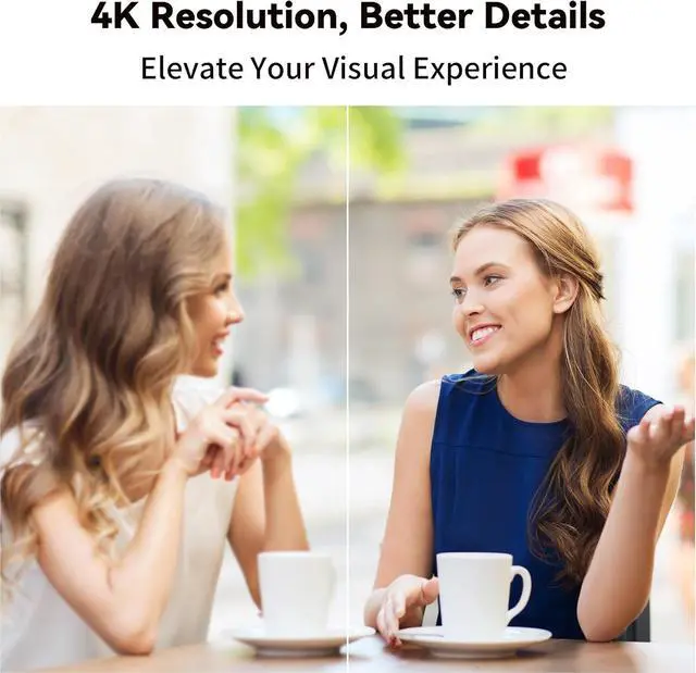 Alt view image 2 of 7 - USB Camera 4K Autofocus Webcam High Resolution UHD 2160P Camera with 8pcs White LEDs,100°No Distortion Lens Webcamera with IMX415 Sensor,30fps Plug and Play Web Cam for Video Conference