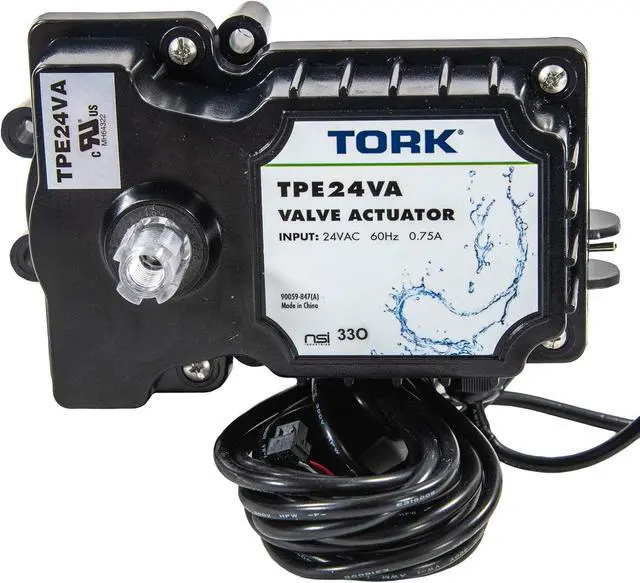 Alt view image 5 of 7 - TORK TPE24VA 24-Volt Authentic Valve Actuator Control, Compatible with all 24VAC Control Systems, for Pools, Spa, Solar Equipment, UL Approved for Safety