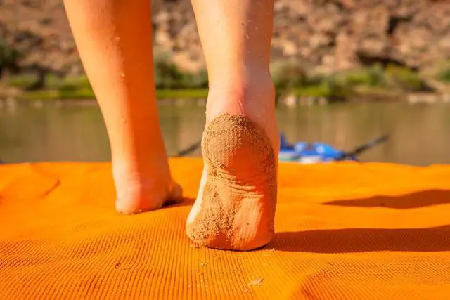 Alt view image 2 of 7 - Original Sand-Free Outdoor Camping Mat Beach, Picnic & Camping Ground Mat with Carry Pouch
