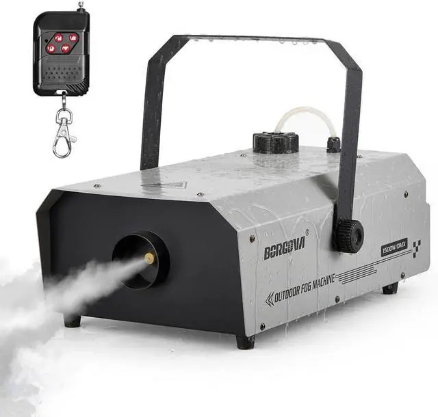 Main image of 1500W Fog Machine with DMX & Wireless Remote, Professional Waterproof Smoke Machine for Stage, Halloween, Parties