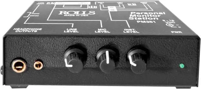 Alt view image 2 of 4 - Rolls PM351 Personal Monitor Station