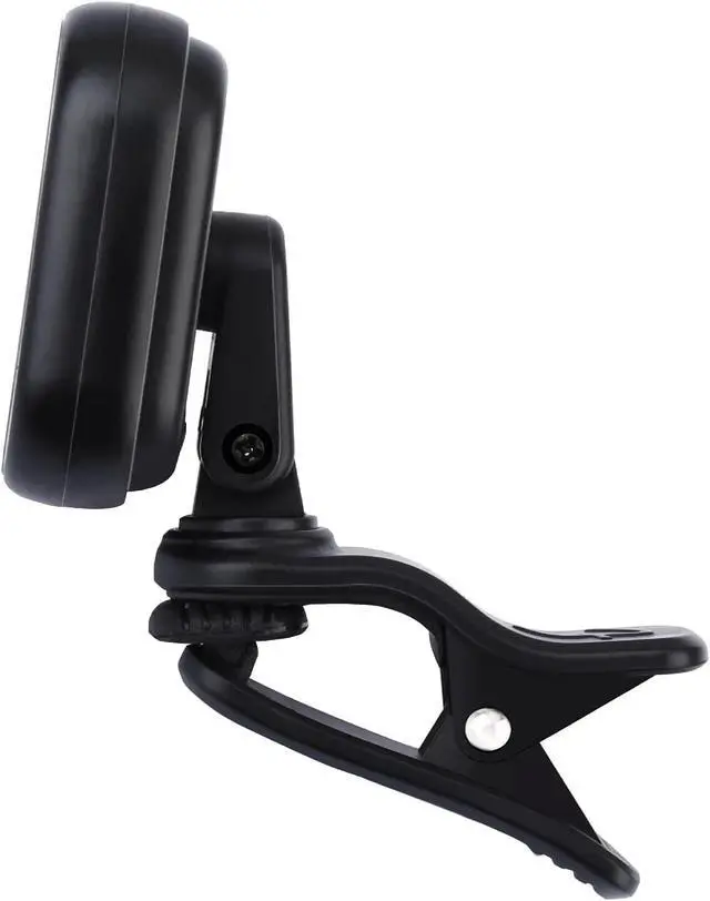 Alt view image 5 of 6 - Flash 2.0 Guitar Tuner Clip On, Rechargeable Guitar Tuner for 6 Strings, Battery and Micro USB Audio Charger Included, 4x3x2 Inches, 1 Count,Black