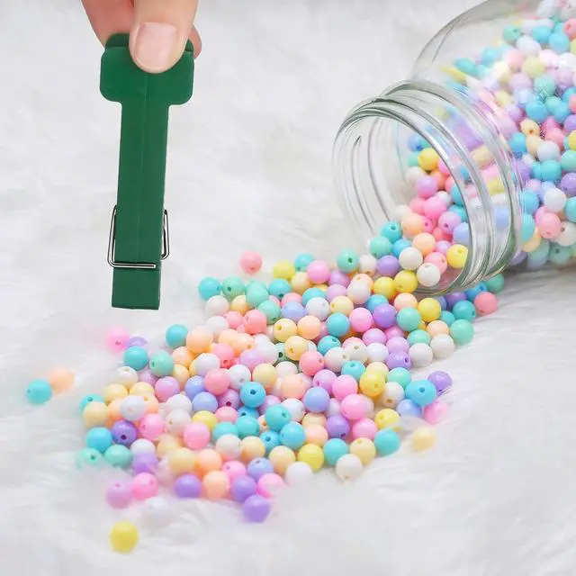 Alt view image 5 of 7 - 20 Pcs Graded Pinch Pin Exerciser Finger Thumb Exerciser Finger Strengthener Pinch Clips for Conditioning Grip Strength Trainer, Assorted Colors