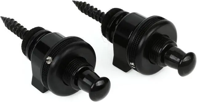 Alt view image 2 of 7 - Guitar Strap Locks for Schaller, S Locks Guitar Strap and Buttons for Electric, Bass, and Acoustic Guitars (1 Pair)