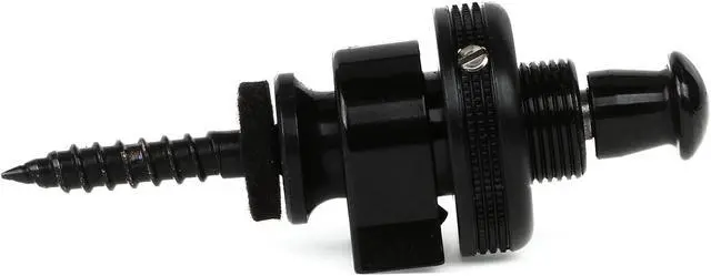 Alt view image 5 of 7 - Guitar Strap Locks for Schaller, S Locks Guitar Strap and Buttons for Electric, Bass, and Acoustic Guitars (1 Pair)