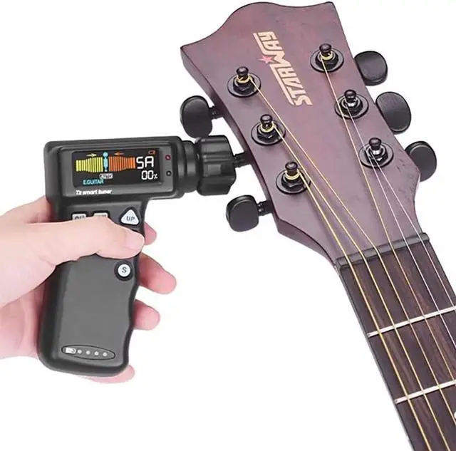 Main image of T2 Smart Guitar Tuner & Automatic Peg String Winder 2-in-1 Multi-functional String Instrument Tool for Guitars/Ukulele/Banjo/Mandolin