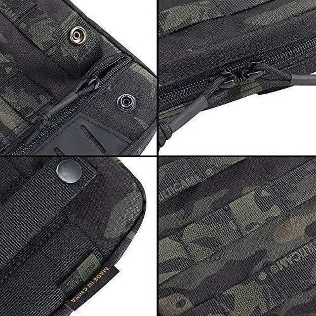 Main image of Molle Admin Pouch Tactical EDC EMT Utility Tool Pouch Medical Organizer Bag Modular Pouches Waist Pouch