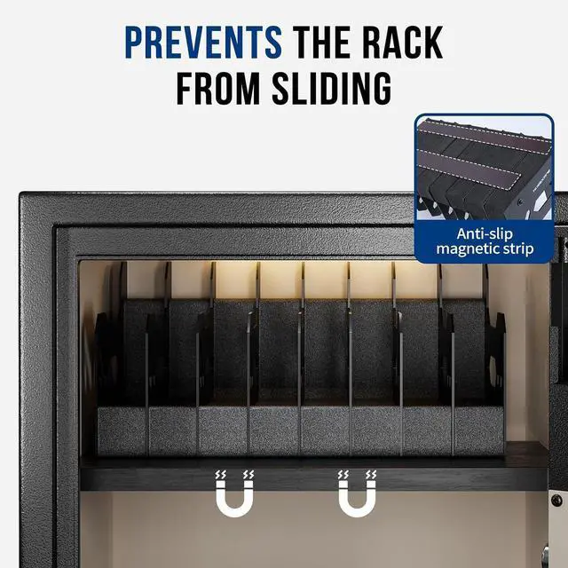 Alt view image 4 of 7 - Foam Pistol Rack for Gun Safe Gun Accessories Storage Firearm Handgun Rack Revolver Pistols Holder