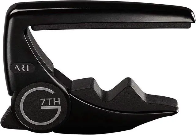 Alt view image 2 of 7 - Performance 3 ART Capo - 6 String, Satin Black - Bundled with Dunlop Variety Pick Pack