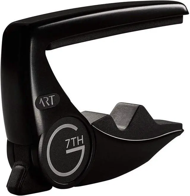 Alt view image 3 of 7 - Performance 3 ART Capo - 6 String, Satin Black - Bundled with Dunlop Variety Pick Pack