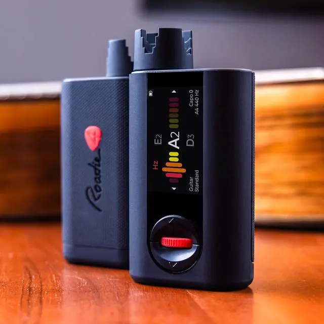 Alt view image 4 of 7 - 4 Automatic Guitar & Ukulele Tuner | Fast & Accurate Auto Tuning, Built-in Metronome and String Winder, For Acoustic, Electric, 12-String Guitars, Banjo, Mandolin