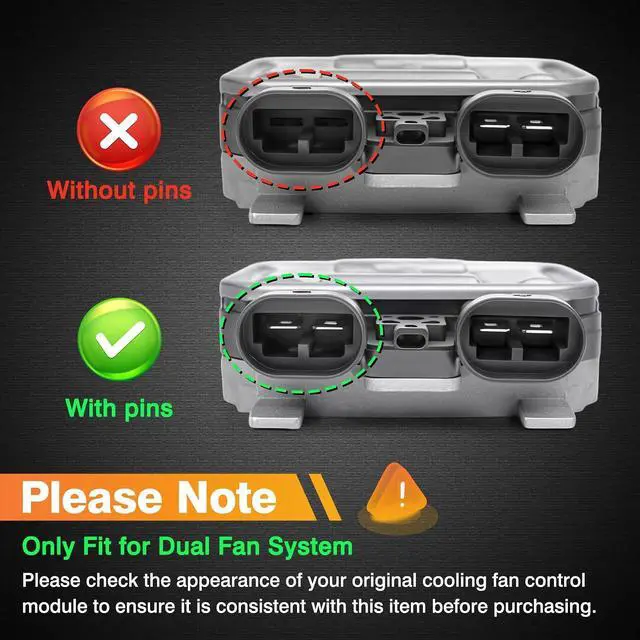 Alt view image 3 of 7 - Cooling Fan Control Module Compatible with 2011-2018 Volvo S60 V60, 2007-2016 Volvo S80, 2008-2016 Volvo V70 XC60 XC70, Engine Radiator Fan Control Unit Replaces 7T438C609BA 940004204