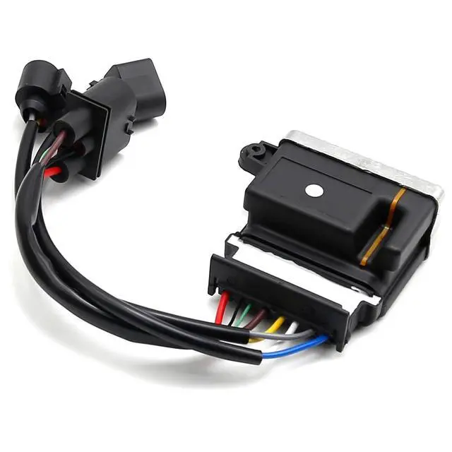 Alt view image 3 of 7 - 8K0959501A Engine Radiator Cooling Fan Control Module Relay Replacement for Audi A4 A5 A6 A7 Q3 Q5 Quattro, Replaces 8K0959501C 8K0959501G 8K0910501D