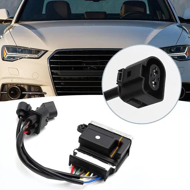 Alt view image 5 of 7 - 8K0959501A Engine Radiator Cooling Fan Control Module Relay Replacement for Audi A4 A5 A6 A7 Q3 Q5 Quattro, Replaces 8K0959501C 8K0959501G 8K0910501D