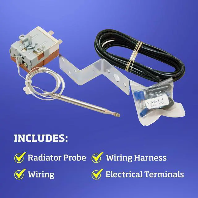Alt view image 5 of 7 - Adjustable Temperature Controller, Fan Controller (31147), Car Parts, Gray