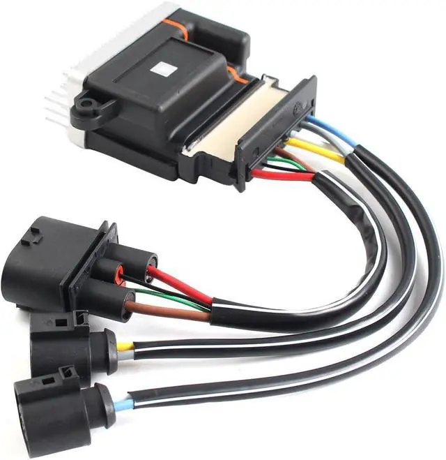Alt view image 7 of 7 - Engine Cooling Fan Control Module for Audi A4 A5 A6 Q3 Q5 09-18Quattro allroad 8K0959501G