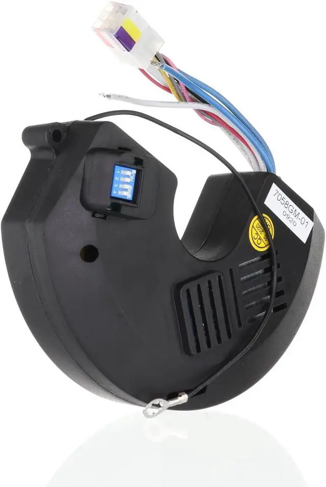 Alt view image 2 of 3 - UC7058GM Ceiling Fan Receiver Replacement for Hampton Bay Miramar | Up & Down Light Dimmer, Reverse, 3-Speed Fan | 304 MHz | Works with UC7080T UC7081T RR7080T