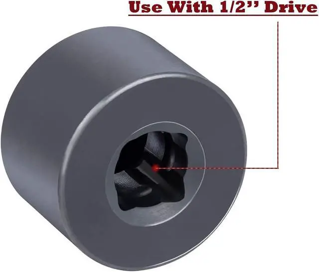 Alt view image 3 of 7 - Leaf Spring and Shackle Pin Remover and Installer Socket Suitable for Volvo Truck and Mack Heavy Duty Alternative to 9996791 or TG15103