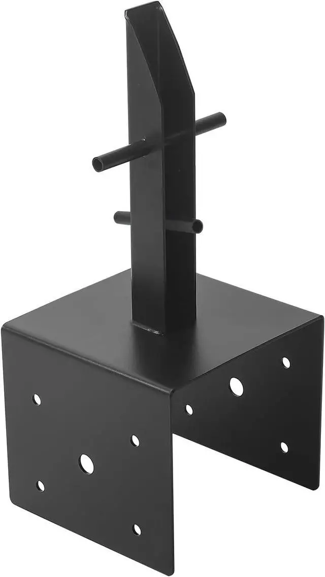 Alt view image 4 of 7 - 4 Pcs 6"x 6" Concrete Post Anchor(Inner Dia 5.6x5.6)