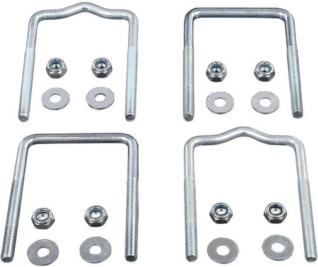 Alt view image 2 of 7 - Boat Trailer Galvanized Universal Guide Pole and Post Mounting U Bolt Kit FIt Kia Optima 2016 2017 2018 2019 2020