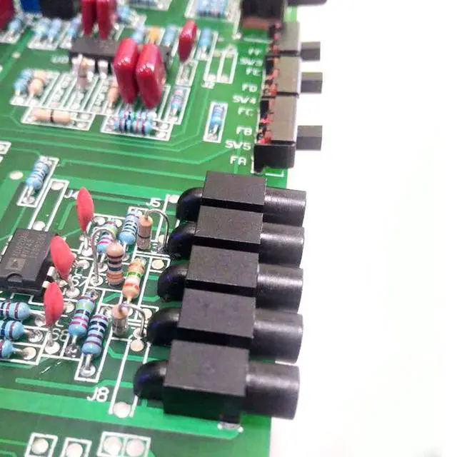 Alt view image 2 of 3 - Din Type 1.5mm Female Plugs for Analyzer, Socket for Banana Type Lead Wire, Cylindrical Connectors, 10 Pcs