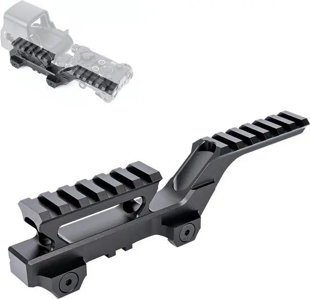 Main image of Tactical Group Type Hy Mount for EXPS3 Holographic Sight Laser Combo Adapter Mount Base 20mm Picatinny Rail Red Dot Optic Riser Mount for T1 T2 Optic Scope