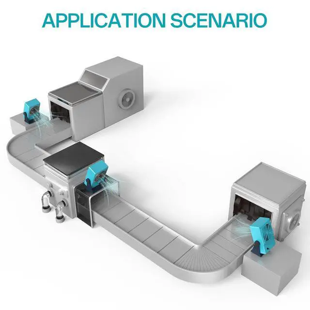 Alt view image 7 of 7 - BK001 Ion Blower, Eliminate Static Electricity, Positive and Negative Charge Generator, Neutralization of Ions, Electronic Production and Maintenance of Anti-Static
