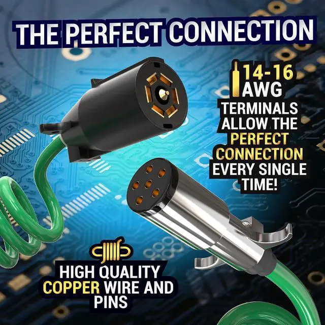 Alt view image 3 of 6 - 7 Pin to 6 Pin Trailer Adapter V2.0