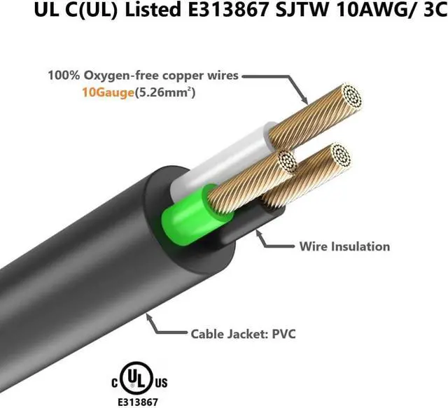 Alt view image 7 of 7 - Marine Shore Power Adapter Cable 50-Amp to 30 Amp Nema SS2-50P to L5-30R, Marine-50Amp 125/250V SS2-50 Male to L5-30 125 Volt 30Amp-Shore Power Female Converter, 50A to 30A Twist Lock Adapter, 1.5FT