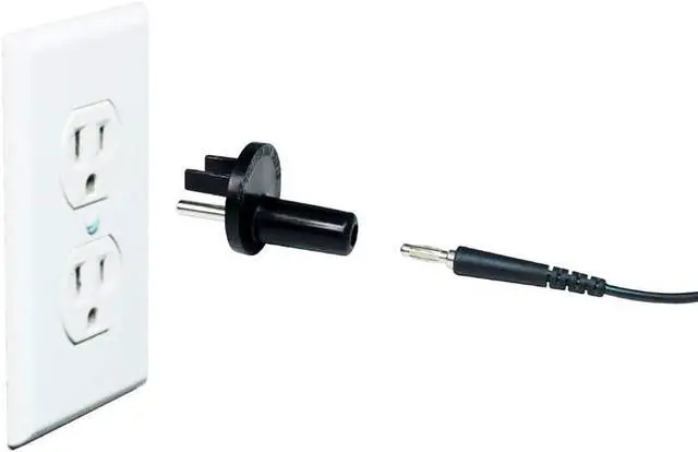 Alt view image 2 of 4 - Banana Jack Outlet Plug Adapter