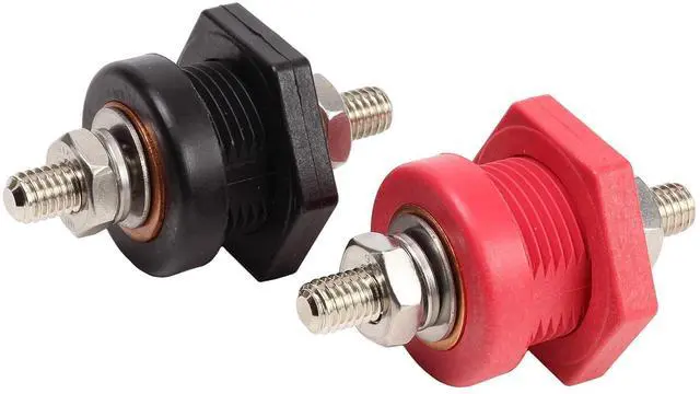 Main image of Fastronix Premium High Current 3/8" Thru Panel Battery Terminal Connectors USA Made
