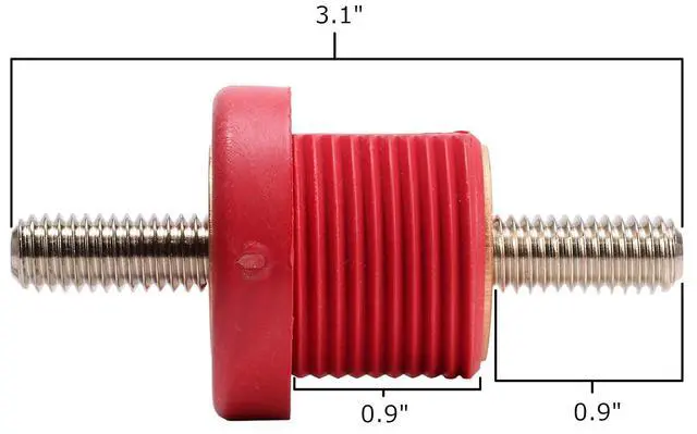 Alt view image 3 of 7 - Fastronix Premium High Current 3/8" Thru Panel Battery Terminal Connectors USA Made