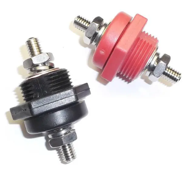 Alt view image 6 of 7 - Fastronix Premium High Current 3/8" Thru Panel Battery Terminal Connectors USA Made