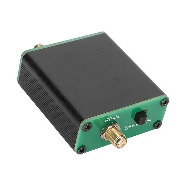 Alt view image 6 of 7 - Ultra Low Noise Amplification, High Gain LNA Amplifier 20dB, Full Band Low Power Amplifier 100k-6GHz with Bias Tee Power Supply for 1A