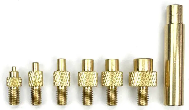 Alt view image 4 of 7 - Heat Set Insert tip Tool Vertical Heat Pressing Machine Heat Brass Inserts 3D Printing and 360pcs Thread Knurled Nut M2 M2.5 M3 M4 M5 M6 (Heat Set Insert Tool)