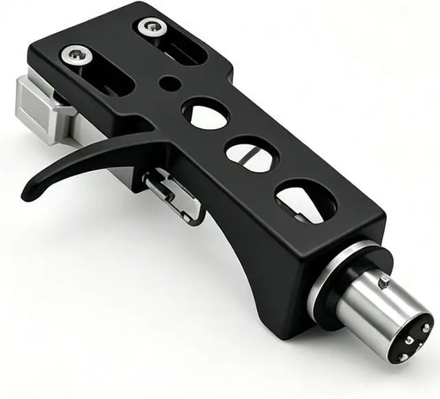 Main image of Black Headshell AT-3600L Cartridge Stylus, AT-3600L Magnetic Cartridge Stylus Compatible with Technics SL D1, SL D1K, SL D2, SL D202, SL D205, SL D2K, SL D3, SL D303, SL D33, SL D3K, SL D5.