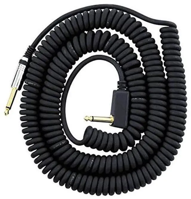 Alt view image 2 of 2 - Premium Vintage Coil Guitar Cable VCC-90BK 9m