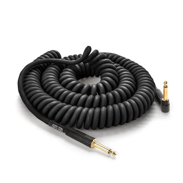 Alt view image 2 of 2 - MXR® 30 ft Coil Cable Black Right/Straight