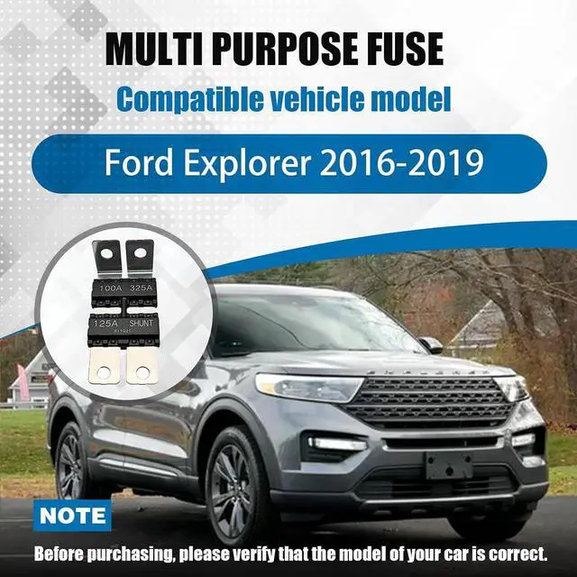 Alt view image 3 of 6 - KU5Z-14526-A Multi Purpose Fuse Assembly Fit for Ford Explorer 2016-2019