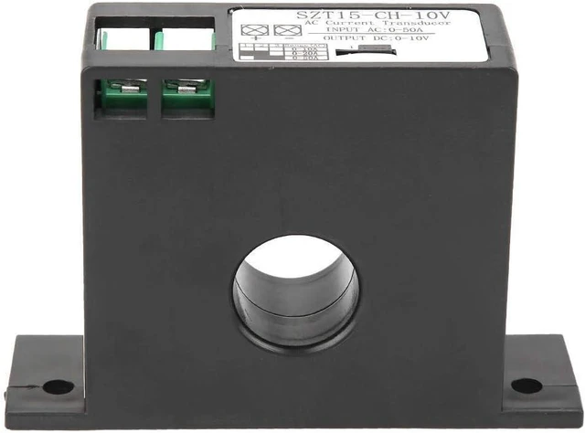 Main image of AC Current Transducer Transmitter AC 0-50A to DC 0-10V SZT15-10V Self-Powered Current Mutual Inductor