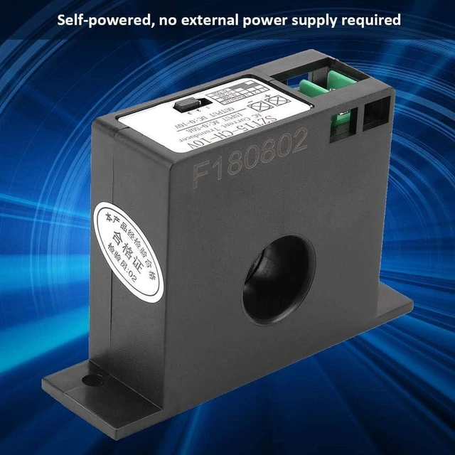 Alt view image 7 of 7 - AC Current Transducer Transmitter AC 0-50A to DC 0-10V SZT15-10V Self-Powered Current Mutual Inductor