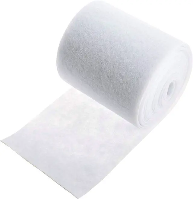 Main image of Vent Filter Media Roll 25ft x 12in, Cut to Fit | Cuts to any register size for homes, RVs and mobile homes, electrostatic media works in HVAC, AC and heating vents